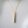 ALETHEIA BAR WITH KAMA CABLE CHAIN NECKLACE