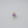 GEMSTONE NUGGET CHARM - AMETHYST