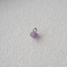 GEMSTONE NUGGET CHARM - AMETHYST