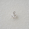 GEMSTONE NUGGET CHARM -  CLEAR QUARTZ