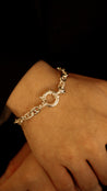 REED Large Cable Chain Bracelet - Solid Sterling Silver