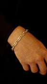 LEON Large Chain Bracelet - Solid Sterling Silver