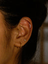 ‘Ellipses’ Helix Flatback Labret