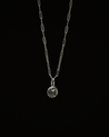 Pebble Moon Charm (Silver)