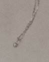 Pillow Heart Charm (Silver)
