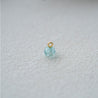 GEMSTONE NUGGET CHARM - TOPAZ