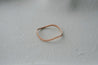 TIDAL RING –– 1.5MM WITH RECTANGULAR  PROFILE
