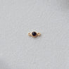 Birthstone Loop Charm - Amethyst (February)