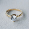 FANN SOLITAIRE DIAMOND RING