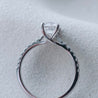 NASH ROUND DIAMOND RING W PAVÉ