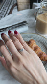 FERN 3-STONE ENGAGEMENT RING