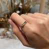 ONE OF A KIND - OCEAN BICOLOUR TOURMALINE BAGUETTE RING