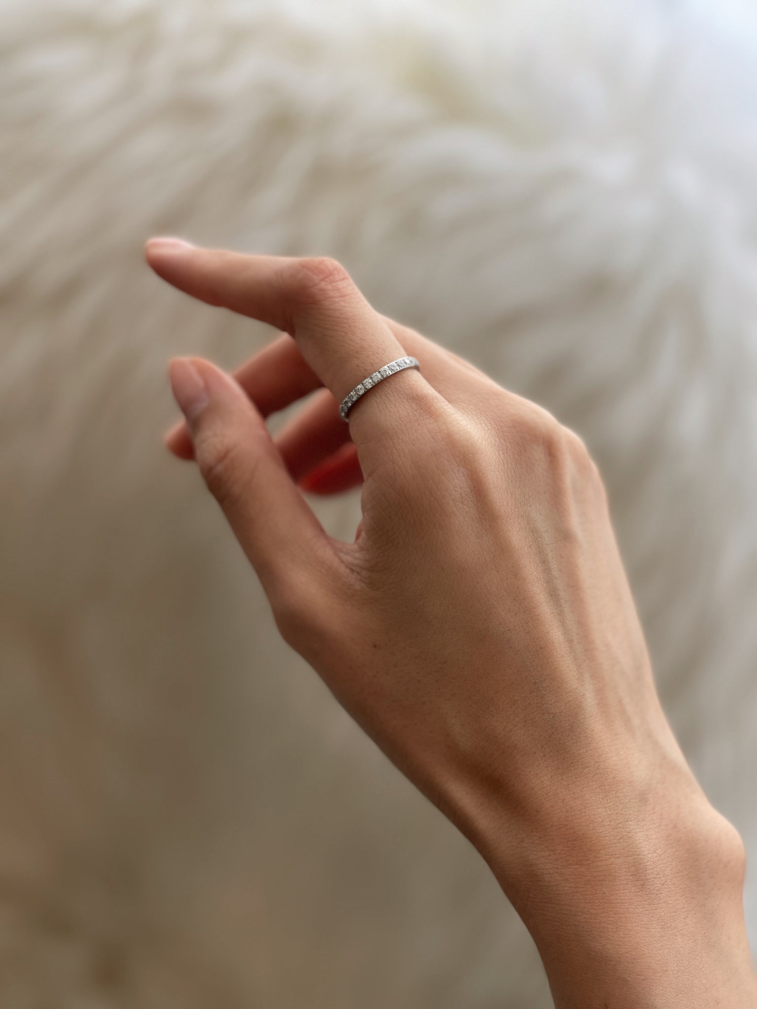 ROMA ETERNITY PAV CRYSTAL RING SOAMI